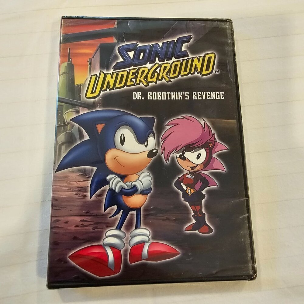 New Sonic Underground Dr. Robotnik's Revenge DVD, Sealed